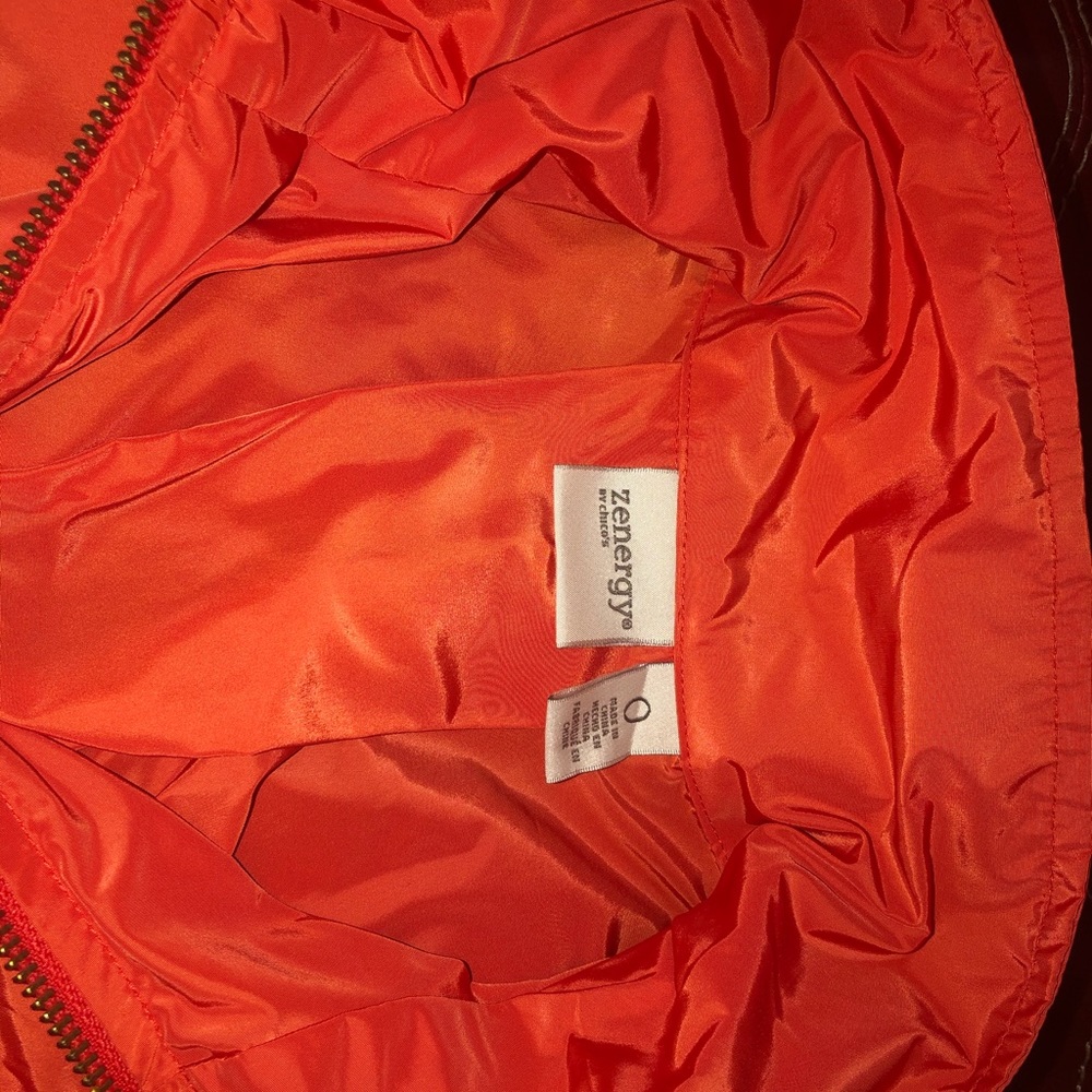 Orange light jacket - Picture 2 of 3